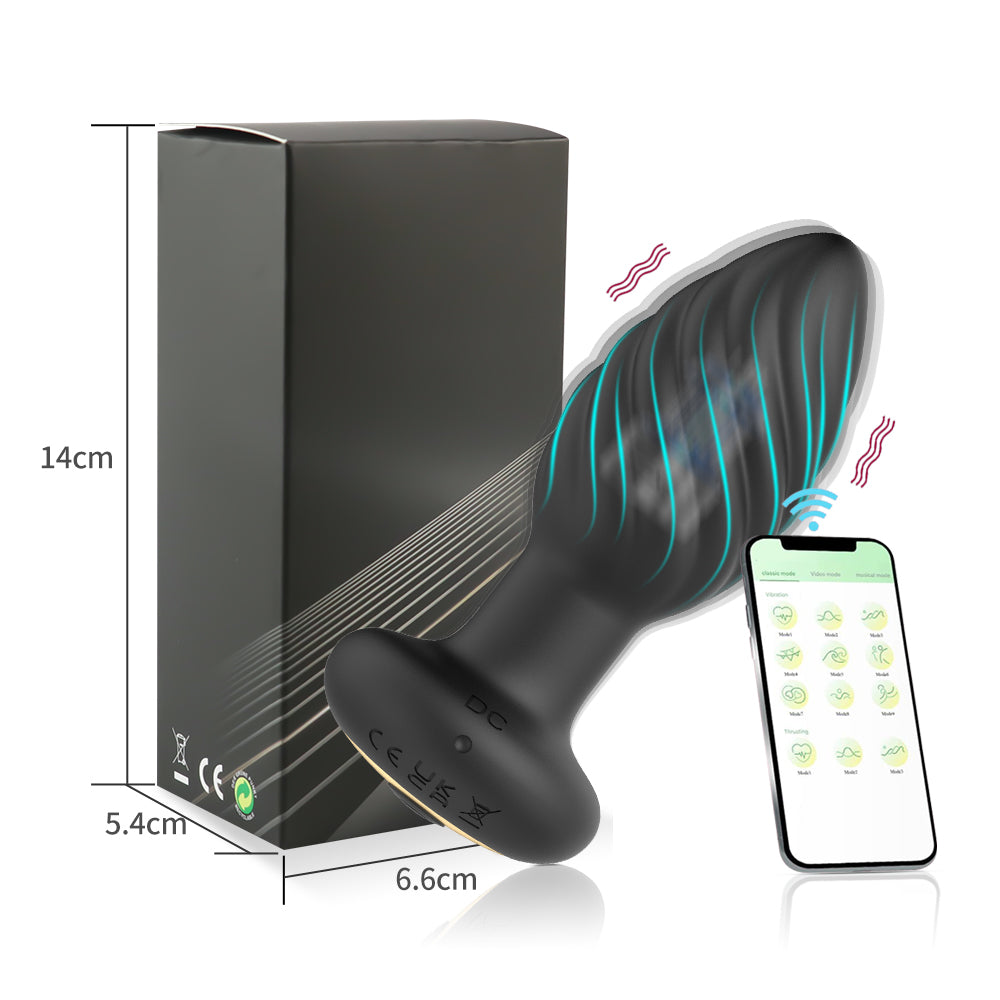 Plug Vibrador Sync Twist