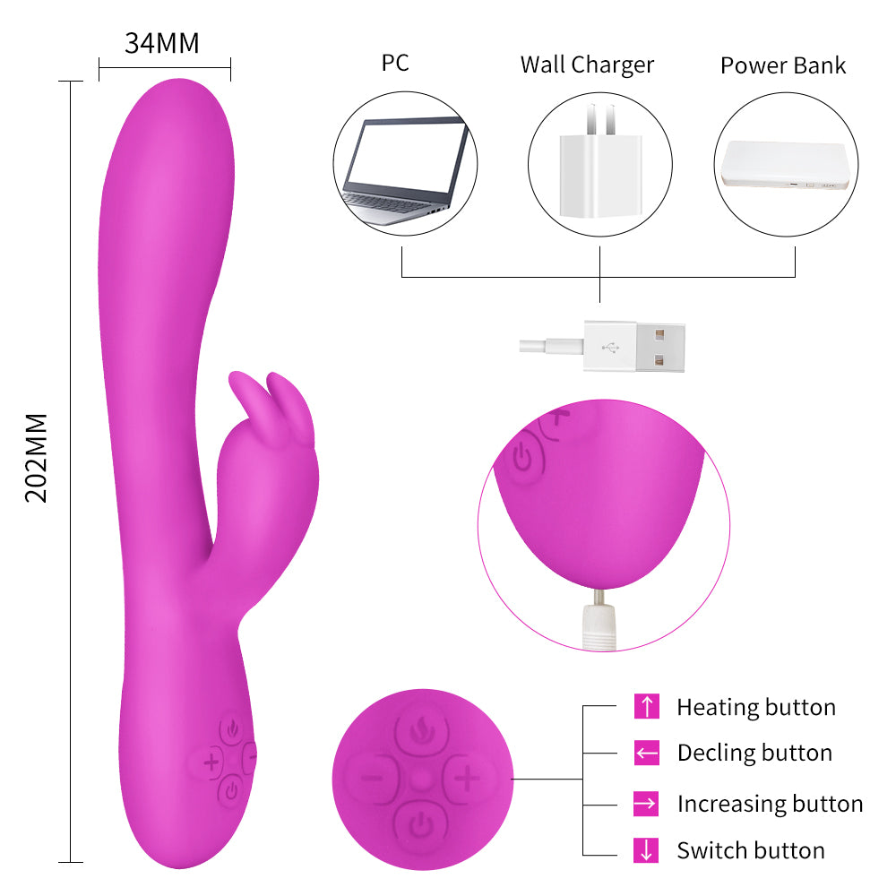 Vibrador Rabbit Ember