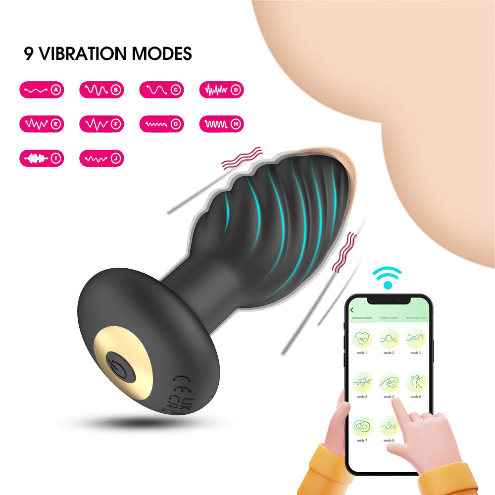 Plug Vibrador Sync Twist