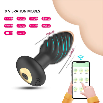 Plug Vibrador Sync Twist