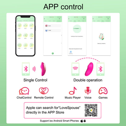 Vibrador WearLove Sync