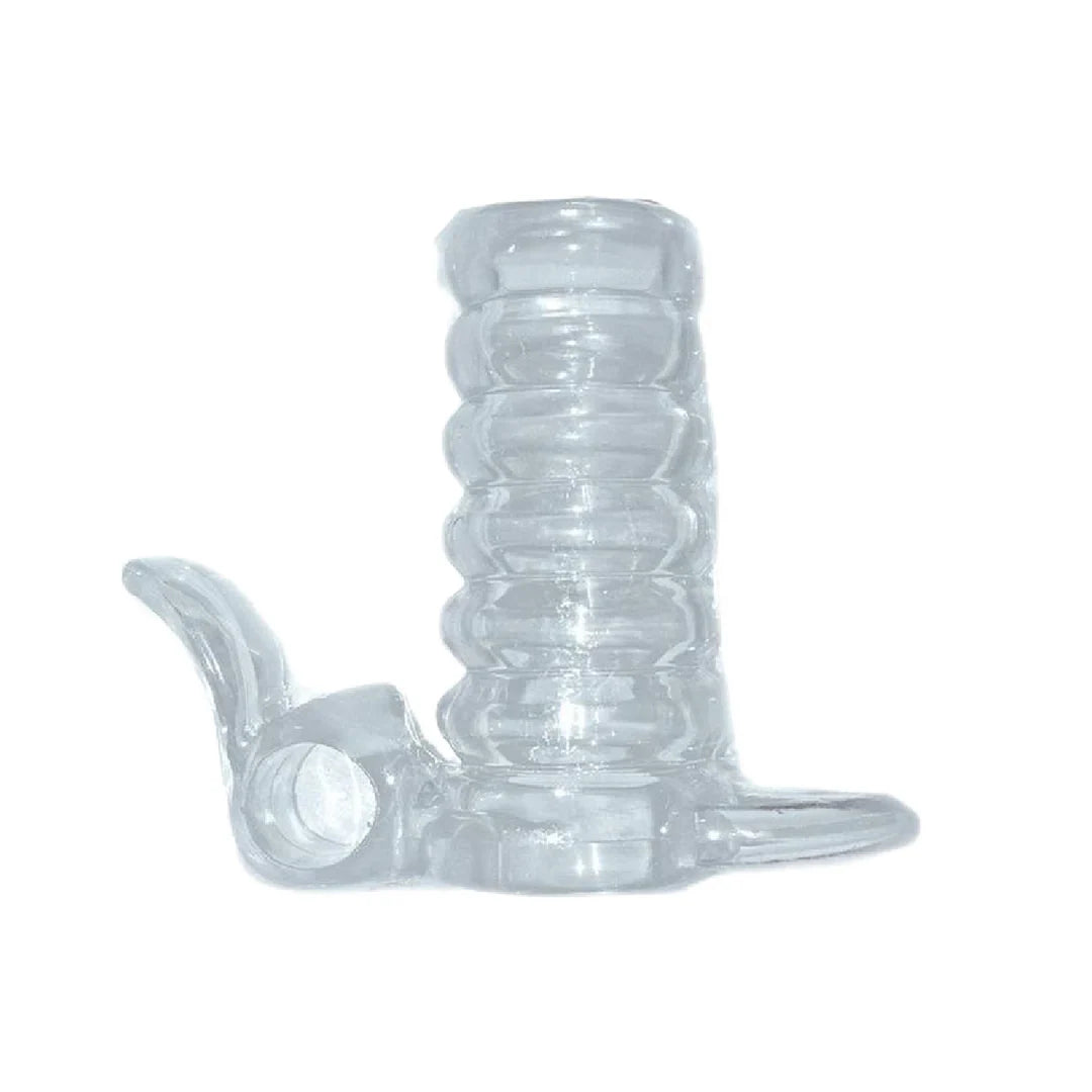 Extensor Vibrador Plump Bunny con Anillo y Estimulación