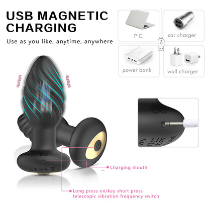 Plug Vibrador Sync Twist