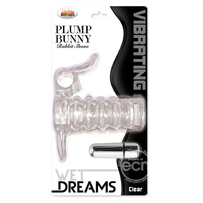 Extensor Vibrador Plump Bunny con Anillo y Estimulación