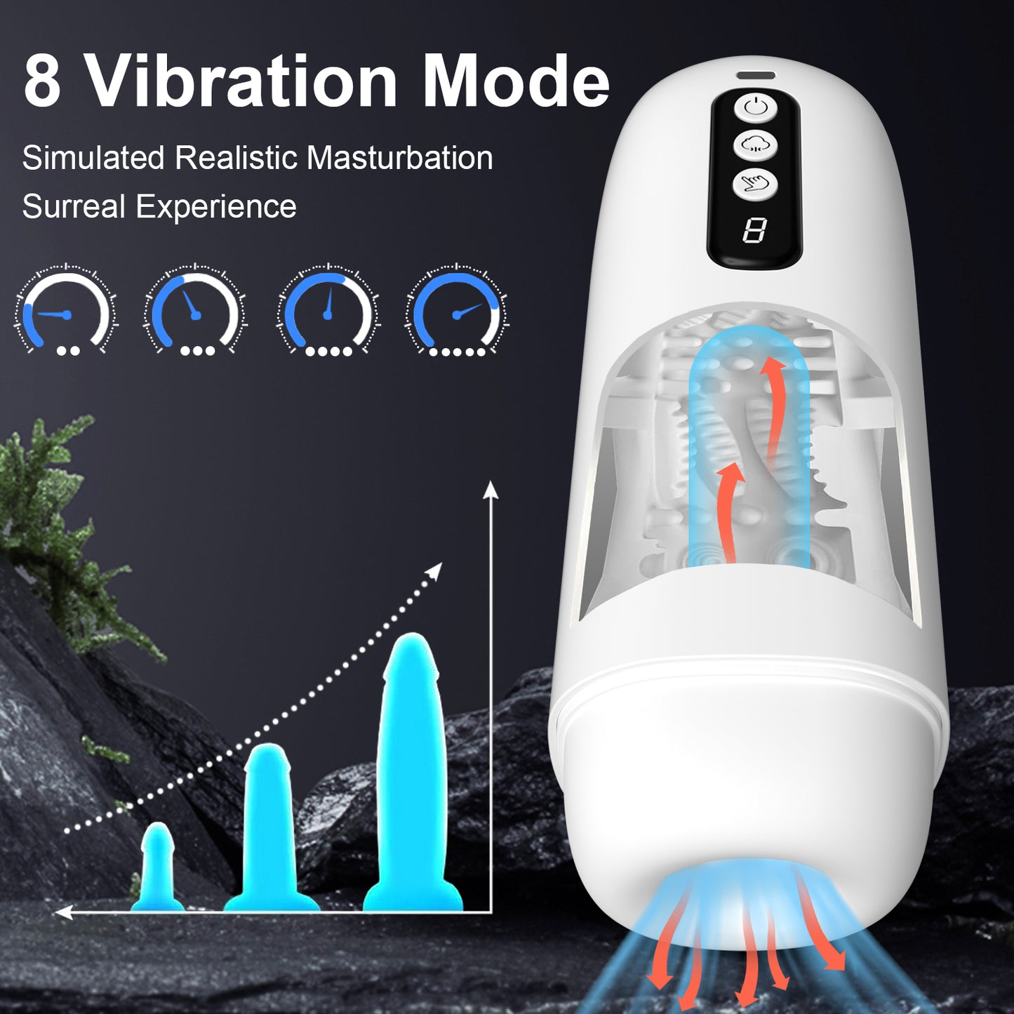 Masturbador MouthPulse 8