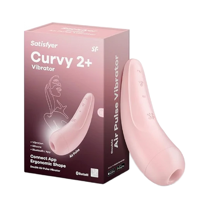 Satisfyer Curvy 2+ – Air Pulse & Vibración con App