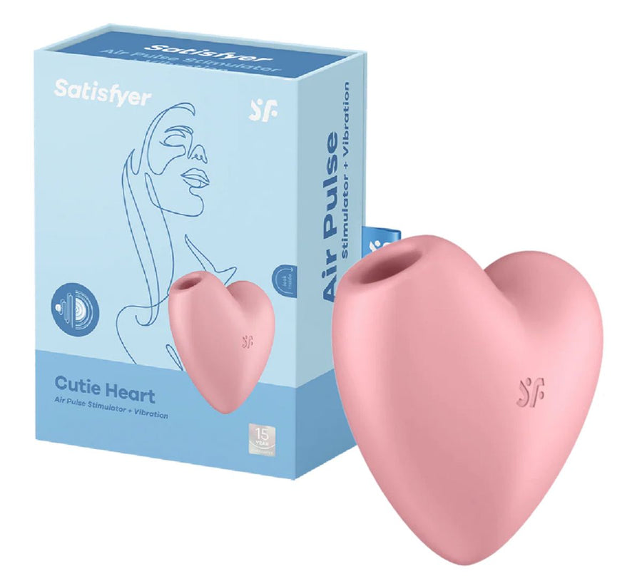 Satisfyer Cutie Heart-Light Red
