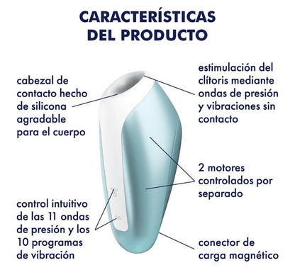 Succionador Satisfyer Love Breeze - Ice Blue