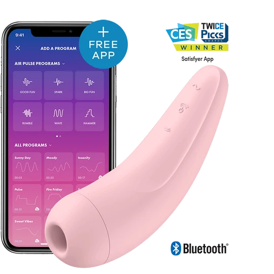 Satisfyer Curvy 2+ – Air Pulse & Vibración con App