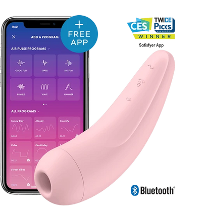Satisfyer Curvy 2+ – Air Pulse & Vibración con App